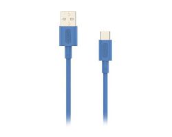 Cable NUBBEH Elisium USB-A/USB-C 1m Azul