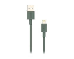 Cable NUBBEH USB-A/Lightning 1m 2A Verde