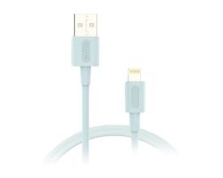 Cable NUBBEH USB-A/Lightning 1m Turquesa
