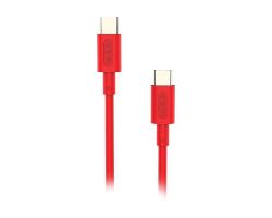 Cable NUBBEH Elisium USB-C/USB-C 1m Rojo