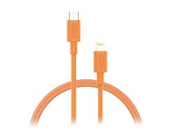 Cable NUBBEH USB-C/Lightning 1m Naranja