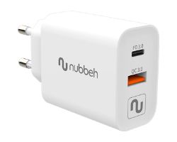 Cargador Pared NUBBEH 43W Usb-A Usb-C