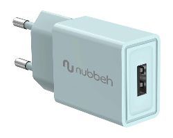 Cargador Pared NUBBEH USB-A 10W Turques