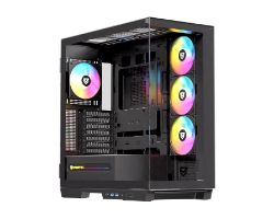 Caja Nfortec Ursa ARGB ATX ITX EATX Negra