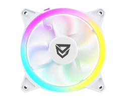 Ventilador Nfortec Draco ARGB Blanco