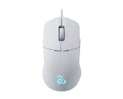 Ratón Newskill Chiron Ivory RGB USB