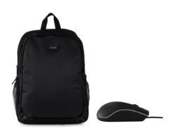 Mochila NILOX Basic 15.6" + Ratón USB Negro