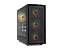 Caja Nox Hummer Aero ARGB ATX Negra
