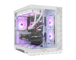 Caja NOX USB ATX mATX ITX Blanca