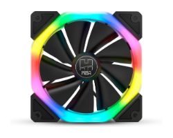 Ventilador NOX DFAN 120mm RGB Negro