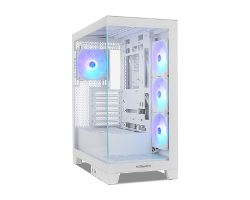 Caja NOX ARGB ATX mATX ITX Blanca