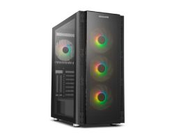 Caja NOX Hummer Horus ARGB ATX Negra