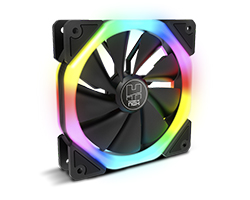 Ventilador NOX HUMMER 120mm ARGB Negro
