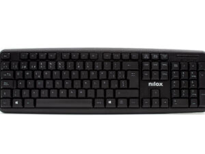 Teclado NILOX Compacto USB Negro