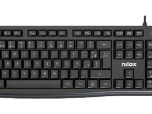 Teclado NILOX USB 1.5m Español Negro
