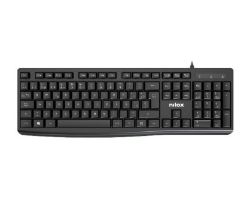 Teclado NILOX USB 1.5m Español Negro