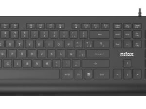 Teclado NILOX USB 2.0 1.5m Español Negro