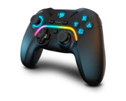 GamePad KROM Kayros RGB Bluetooth Negro