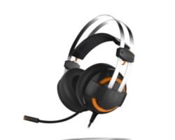 Auric+Micro Gaming KROM Kode 7.1 USB Negros