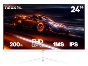 Monitor NILOX 24" IPS FHD 200Hz Blanco