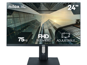 Monitor NILOX 24" IPS FHD 75Hz WebCam