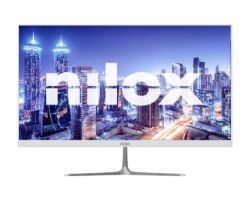 Monitor NILOX 24" FHD WebCam Blanco