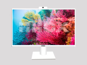 Monitor NILOX 24" LED VA FHD WebCam Blanco Monitor NILOX 24" LED VA FHD WebCam Blanco