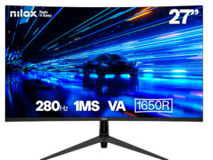 Monitor NILOX 27" FHD Curvo HDMI Negro