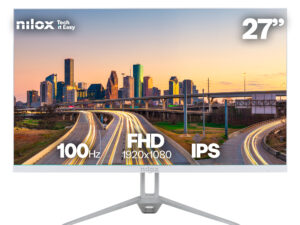 Monitor NILOX 27" IPS FHD 100Hz Blanco Monitor NILOX 27" IPS FHD 100Hz Blanco