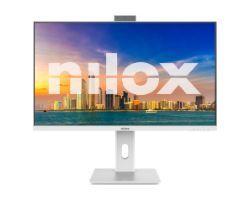 Monitor NILOX 27" FHD HDMI WebCam Blanco