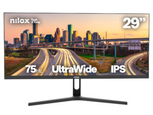 Monitor NILOX 29" LED IPS 2K QHD 75Hz Negro
