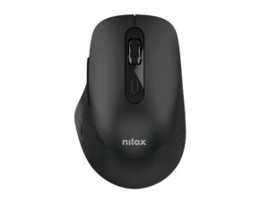 Ratón NILOX RF Wireless/BT 1600dpi Negro