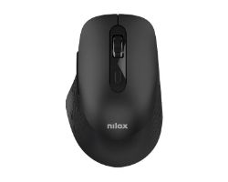 Ratón NILOX RF Wireless/BT 1600dpi Negro