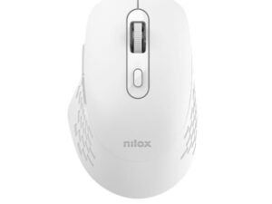 Ratón NILOX RF Wireless/BT 1600dpi Blanco