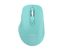 Ratón NILOX RF Wireless/BT 1600dpi Azul