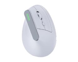 Ratón Vertical NILOX Wireless Blanco