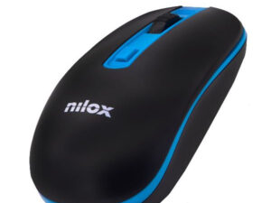 Ratón NILOX Wireless 1000dpi Negro/Azul