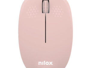 Ratón NILOX Wireless 1000dpi Rosa
