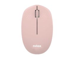 Ratón NILOX Wireless 1000dpi Rosa