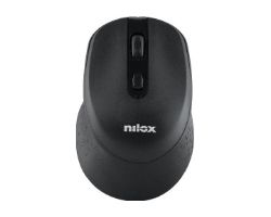 Ratón NILOX Ergonómico Wireless Negro