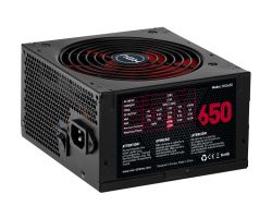 Fuente NOX NX 650W ATX PFC 87% 140mm Negra