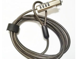 Cable Seguridad NILOX Combinación 1.9m Gris