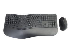 T+Ratón CONCEPTRONIC Wireless Alemán Negro