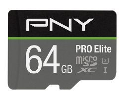 PNY Micro SDXC 64Gb + Adap SD