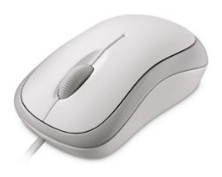 Ratón Microsoft Óptico USB-A 800dpi Blanco