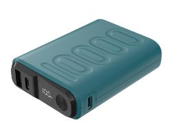 PowerBank CELLY 10000mAh USB-A/C Azul