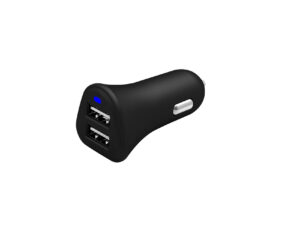 Cargador de Coche CELLY 2xUSB-A 2.0 Negro