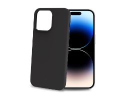 Funda CELLY Planet Eco iPhone 15Pro Negra