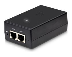 Inyector PoE Ubiquiti 24VDC Negro