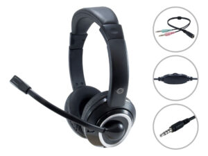 Auric+Micro CONCEPTRONIC 3.5mm Negros